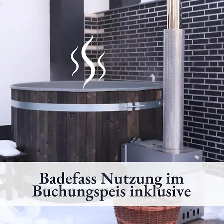 Apartment I Wintertraum I Inkl Badefass I Inkl Sauna I Kamin Wendisch Rietz