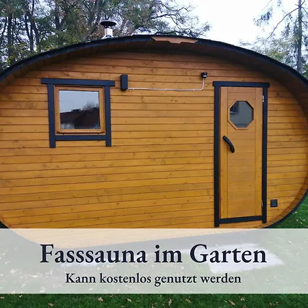 I Kamin I Inkl Badefass I Inkl Sauna I 2 Schlafzimmer *
